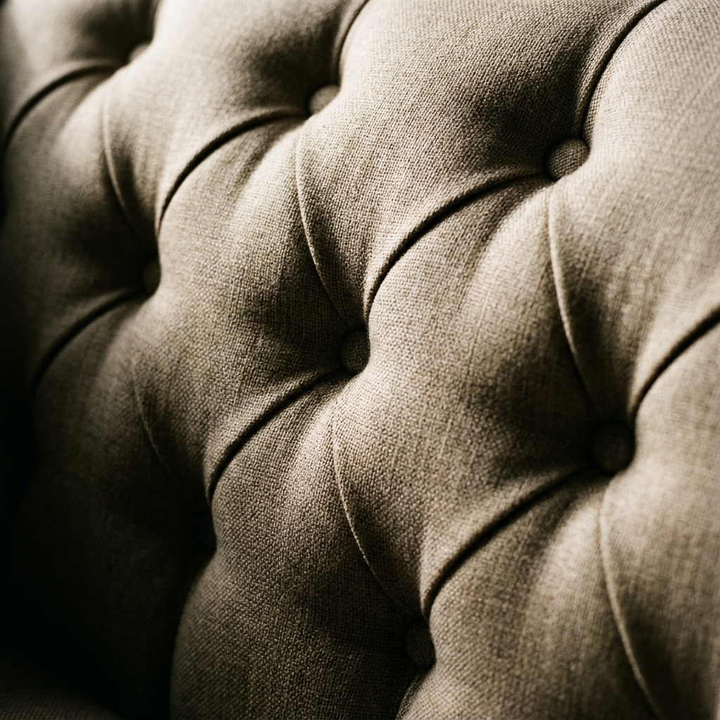 Detalle de tejido capitone